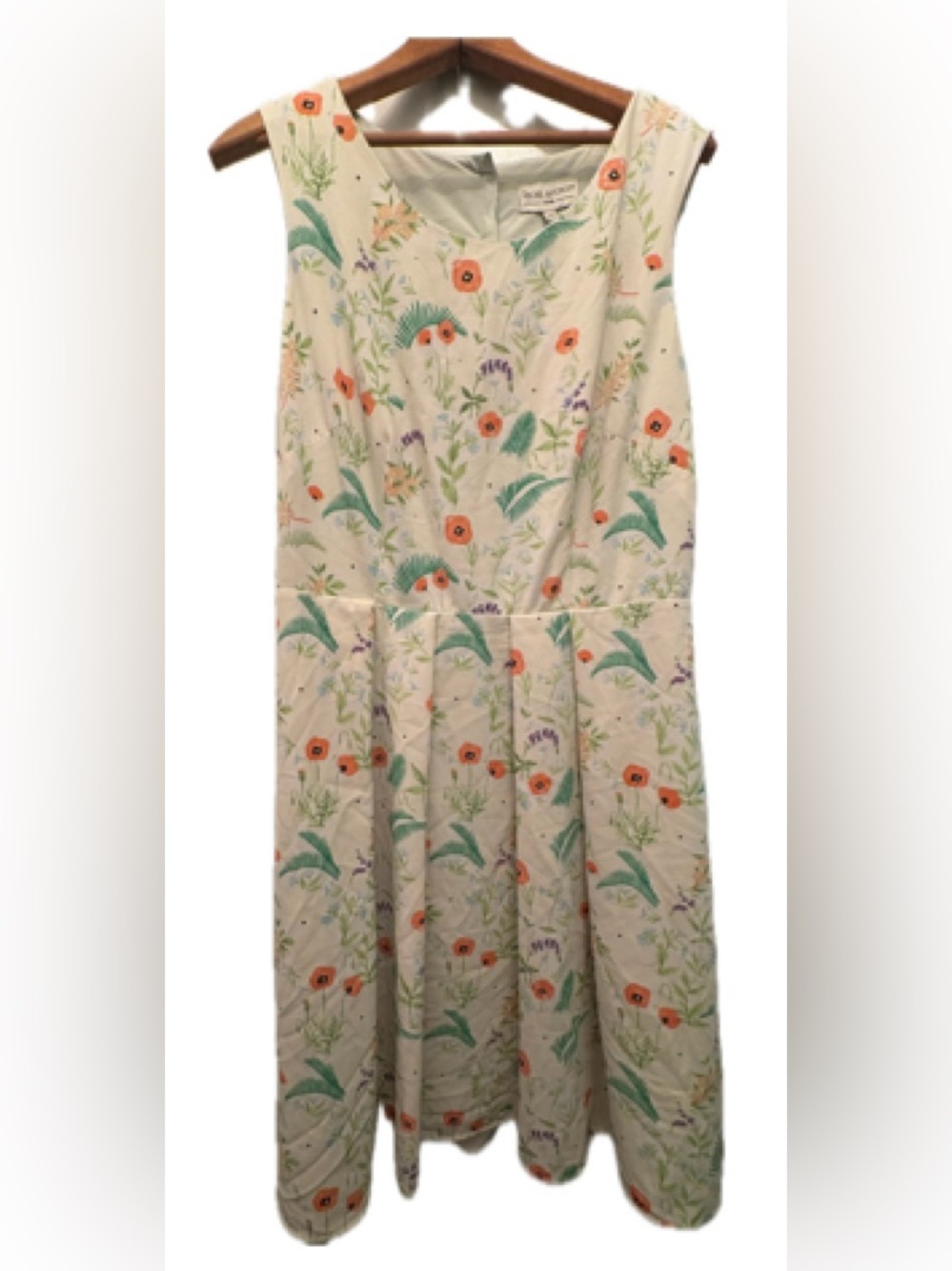 Rachel Antonoff for gb. Floral midi dress w/ cut out detail on back  sz 14
